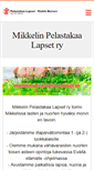 Mobile Screenshot of mikkeli.pelastakaalapset.fi